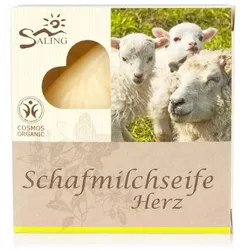 Saling Weißes Herz Faltschachtel
