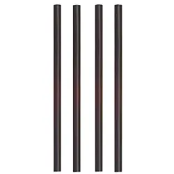 Papstar Pure Shake-Halme, PLA, Shakehalm aus Biokunststoff PLA, 25 cm, 1 Packung = 135 Stück