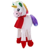 Nobby Xmas 65610 Plüsch Einhorn Rainbow 25 cm