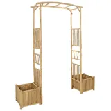 vidaXL Rosenbogen 177 x 40 x 205 cm Bambus