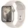Apple Watch Series 9 GPS 41 mm Aluminiumgehäuse polarstern, Sportarmband polarstern S/M
