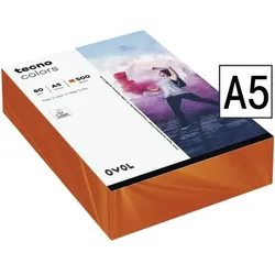 Inapa tecno Farbige Papiere »Rainbow / tecno Colors« orange