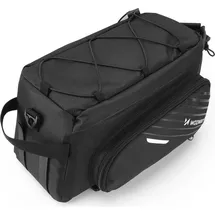 wozinsky Fahrradträgertasche 9L schwarz
