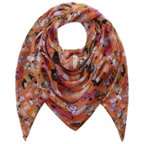 Codello Tuch mit Allover-Print orange Damen