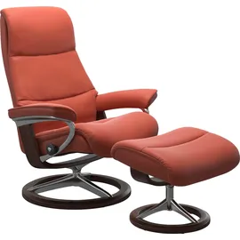 Stressless Stressless® Relaxsessel »View« mit Signature Base, Größe M, Gestell Braun Stressless®