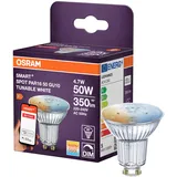 Osram SMART PAR16 Reflektor GU10, 4.7W ZigBee 3.0, Tunable White 2700-6500K, dimmbar, App Steuerung, Alexa