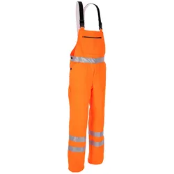 Warn- und Schnittschutz-Latzhose, orange, 90
