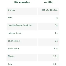 Akazienfaser Pulver Bio