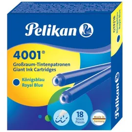 Pelikan Tintenpatronen 4001 königsblau 18 St.
