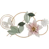 Beliani Beliani, Wanddeko, Thorium Metall 44 cm Bunt