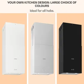 Klarstein Structura Inselhaube 41 cm schwarz