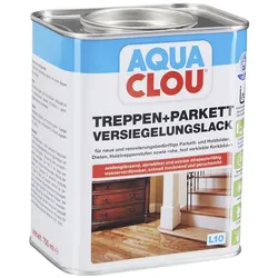 CLOU Versiegelungslack »AQUA«, für innen, 0,75 l, farblos, seidenglänzend - transparent
