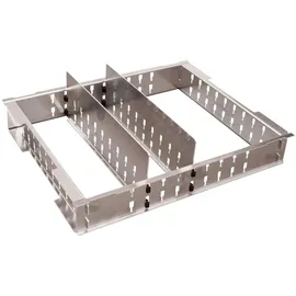 BS SYSTEMS GMBH & CO Trennblechset 3F Aluminium/Kunststoff/Metall/ABS 136 Silber