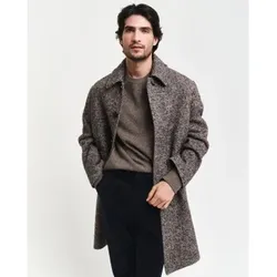 Gant für Herren. 8050226 Brauner Pullover mit Rundhalsausschnitt aus Wollmischung (XXL), Lässig, Wolle