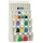 Lockweiler Klarsichtmagazin Kunststoff H960xB600xT185mm weiß 18 x A,12 x B,10 x C,4 x D
