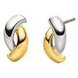 Boccia Titanium Boccia 05103-02 Damen-Ohrringe Titan Ohrstecker Bicolor