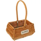 KITANDOVE Aufbewahrungskorb kühlkorb einkaufskorb Bedroom Decoration Wohnzimmerdekoration Weidenkorb Lichthausdekorationen für zu Hause Blumenarrangementkorb Blumenladen-Korb Plastik Coffee