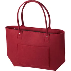 Filztasche oval