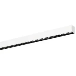 Siteco 51MX22DC4AWB Silica 21Office-Leuchte, LED, 10.800lm840, direkt, Anbau