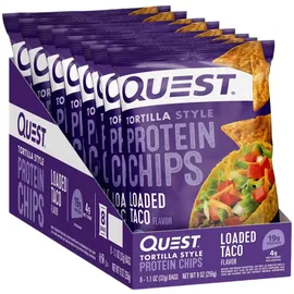 Quest Nutrition Protein Chips Loaded Taco 0,45 kg
