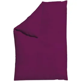 schlafgut Knitted Jersey Lila 135 x 200 cm + 80 x 80 cm