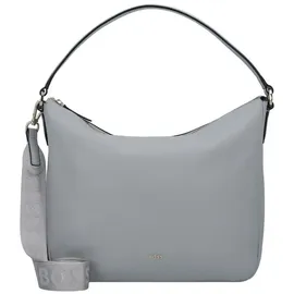 Boss Alyce Schultertasche Leder 31 cm grau