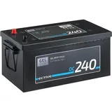 Ective DC 240 GEL Deep Cycle 240Ah Versorgungsbatterie