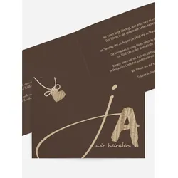 Hochzeitskarten Einladungen selbst gestalten mit Spruch und Fotos im Onlinedesigner bei Meine-Kartenmanufaktur.de