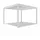 Weide E-Deluxe 3,6 x 4 m Beige