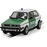 SCALEXTRIC 1:32 Volkswagen Golf MK1 Polizei grün/weiß