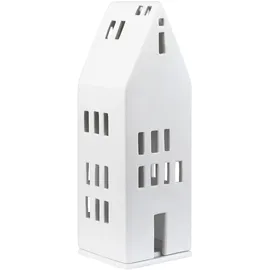 räder Teelichthalter Lichthaus Porzellan Weiß