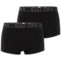 HOM 2-Pack Boxerlines HO1 in all black | Gr.: