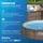 BESTWAY Steel Pro Max Frame Pool Set 366 x 100 cm rattanoptik