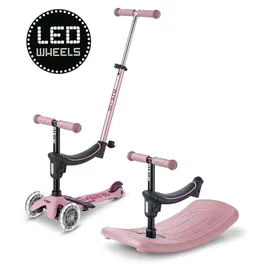 Micro Mini Micro Deluxe Rock & Go LED Rosa