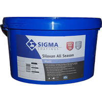 Fassadenfarbe SIGMA Siloxan All Season Olivgrau 12,5 Liter
