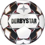 derbystar Atmos Tt V22 Fußball Weiss Schwarz Rot 5