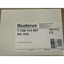 Buderus RC310 3 bar 0 l Weiß