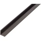 GAH Alberts Alberts Winkelprofil,PVC,schwarz,15x15x1,2/1m 479015