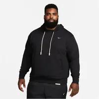 Nike Standard Issue Dri-FIT Basketball-Hoodie Herren Black/Pale Ivory L