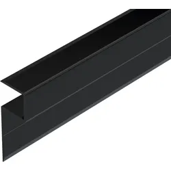 OSMO CEWO-DECK Randabschlussprofil schwarz 25x72x4000