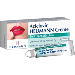 Aciclovir Heumann Creme bei Lippenherpes
