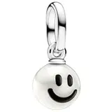 Pandora ME Happy Mini-Charm-Anhänger aus Sterling Silber mit Behandelte Süßwasserzuchtperle, Kompatibel ME und Moments, 793457C01