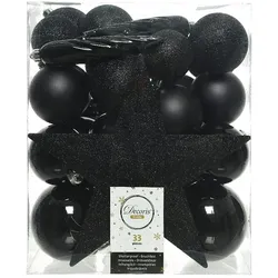 Decoris Box mit 33 Black Tree-Accessoires