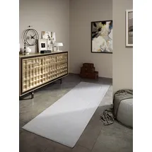 Villeroy & Boch Charlotte beige Creme, B:80cm H:10mm L:250cm, Wolle, Teppiche, Läufer, Handgewebt, Wolle, Natur, Läufer, Wohnzimmer, Geometrie