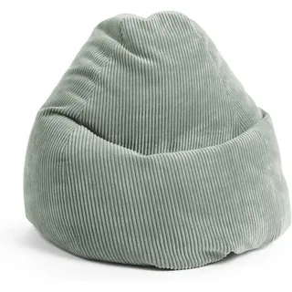 Sitting Point Sitzsack Beanbag Shara XXL Cord Salbei