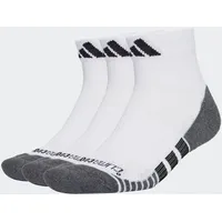 adidas Performance Climacool Cushioned Quarter Socken 3er Pack Weiß/Schwarz 40-42