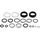 RockShox Basic Service Kit Federgabel Reba schwarz