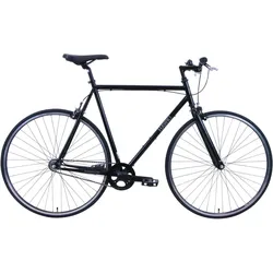 HAWK Vintage Singlespeed Fahrrad Herren & Damen 28 Zoll 60 cm Sportliches Fixie SCHWARZ 60 CM