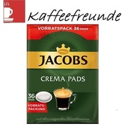 36 Kaffeepads Jacobs Crema für Senseo
