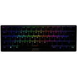 Sharkoon Skiller SGK50 S4 Black, 60% Layout, LEDs RGB, Kailh KT RED, hot-swap, USB, DE (4044951033751)